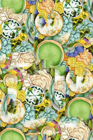 复古印花华亿平台图片