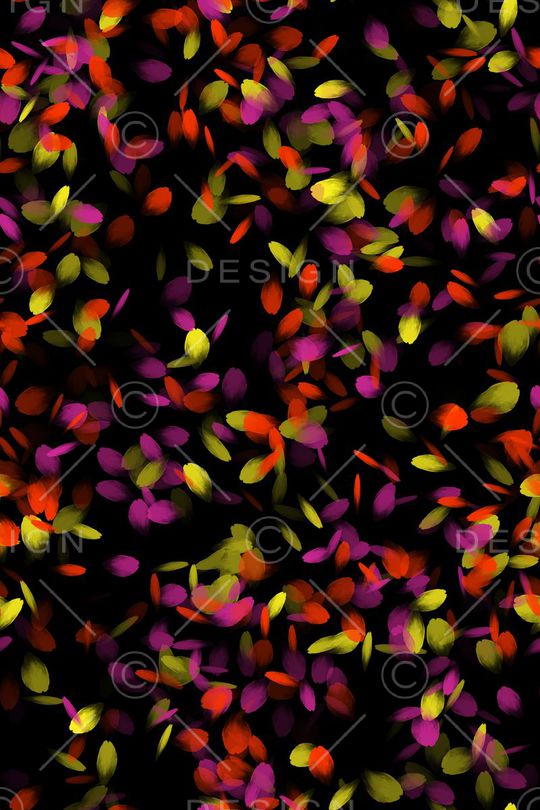 花瓣印花华亿平台图片