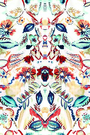 抽象印花华亿平台图片