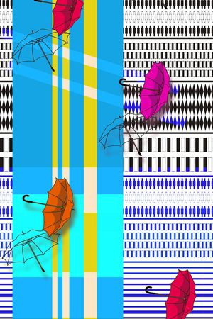 时尚简约印花华亿平台图片