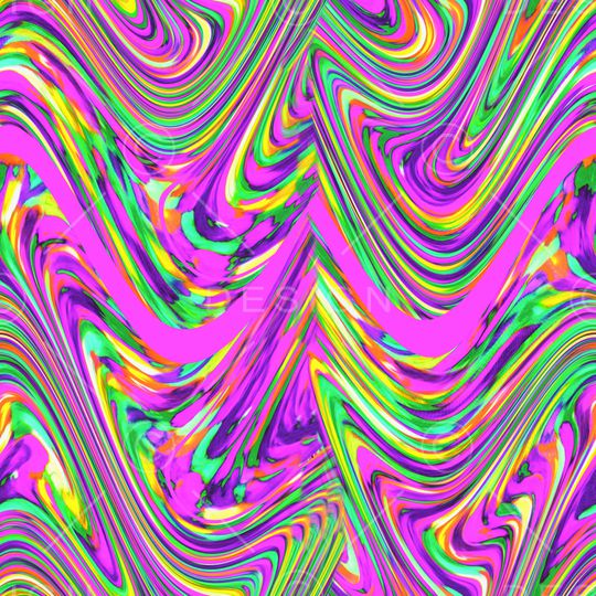 彩色波纹印花华亿平台图片