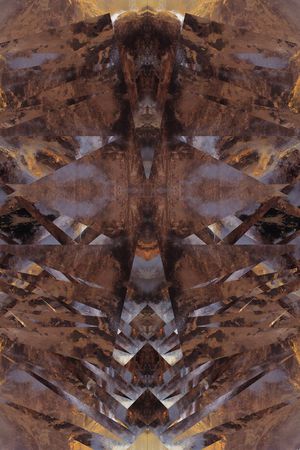 抽象对称华亿平台印花华亿平台图片