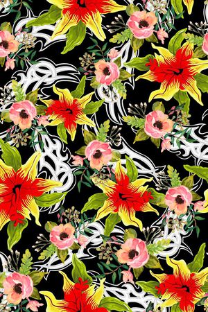 流行时尚印花华亿平台图片