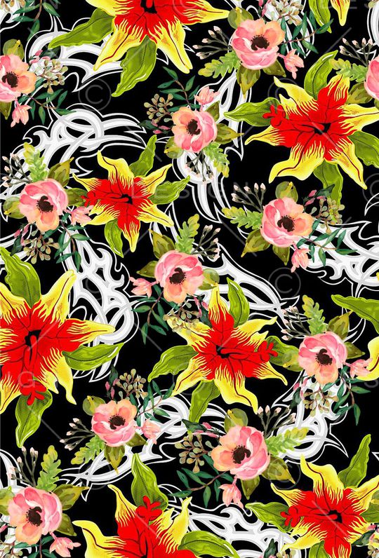 流行时尚印花华亿平台图片