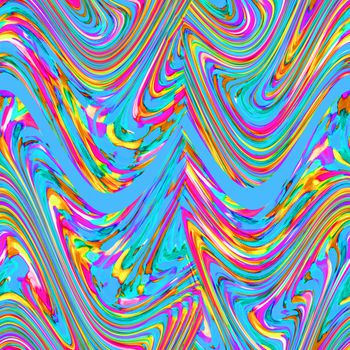458180-抽象图案彩色波纹水波扭曲数码匹布