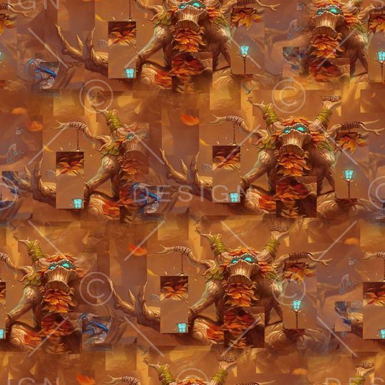 复古印花华亿平台图片