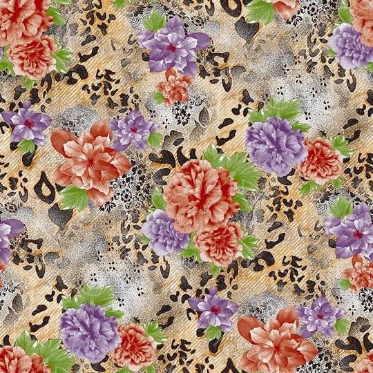 豹纹印花华亿平台图片