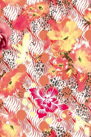 斑纹印花华亿平台图片