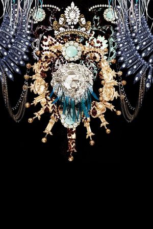 潮流时尚印花华亿平台图片