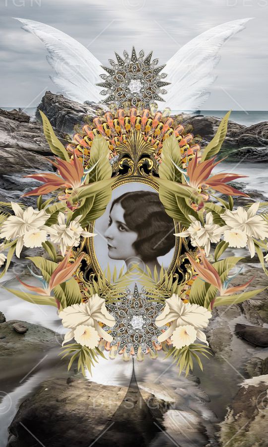 翅膀印花华亿平台图片