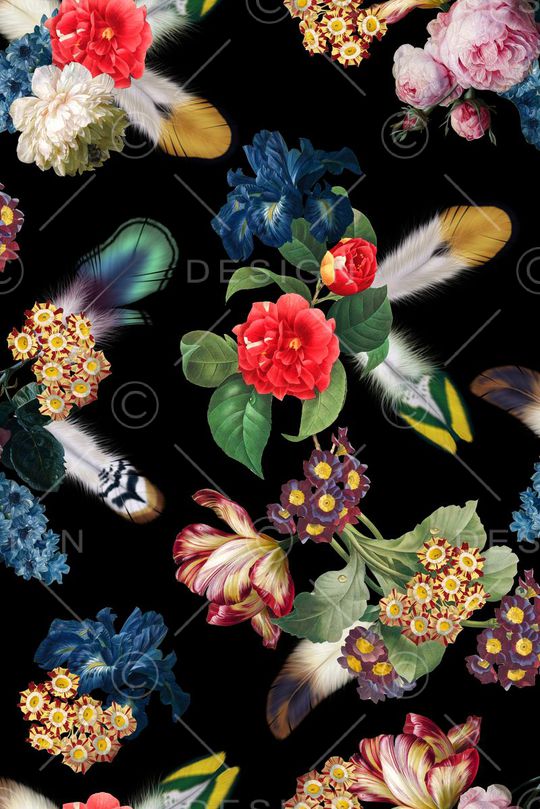 手绘印花华亿平台图片