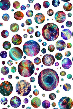 彩色绚丽印花华亿平台图片