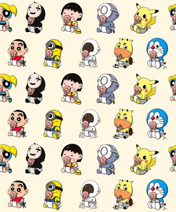 458486-奶嘴系列  服装 