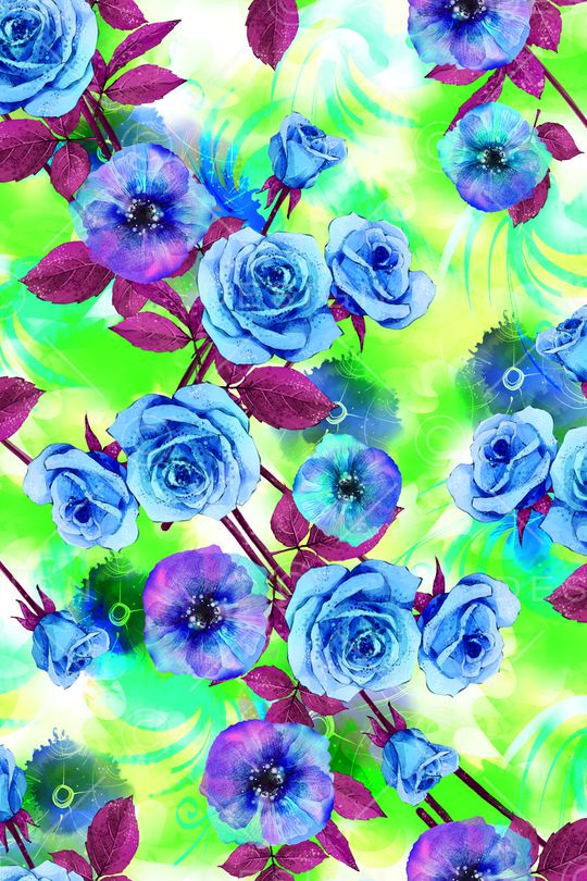 手绘印花华亿平台图片