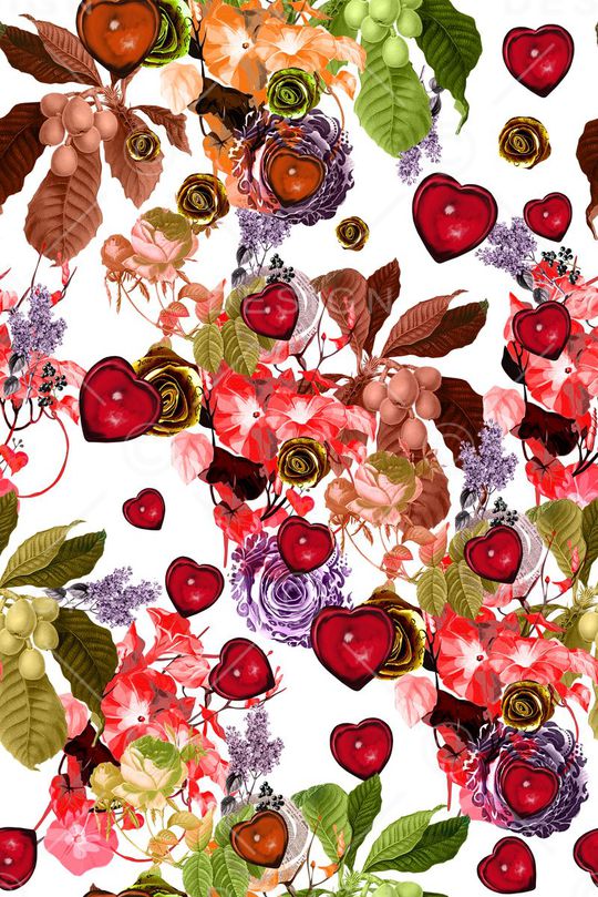 爱心印花华亿平台图片