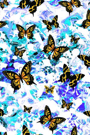 抽像印花华亿平台图片