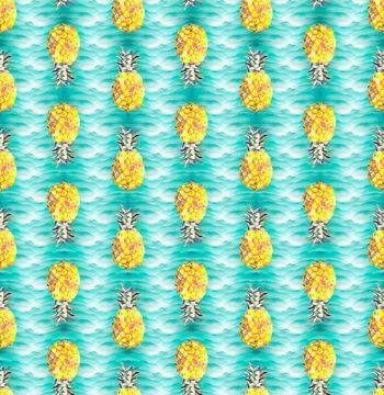 458693-时尚潮流菠萝花卉