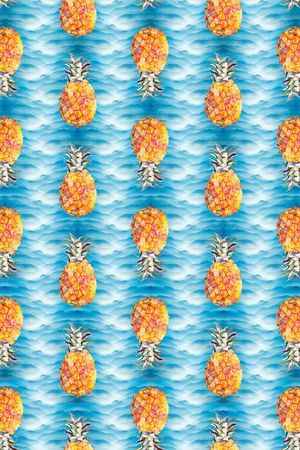 菠萝印花华亿平台图片