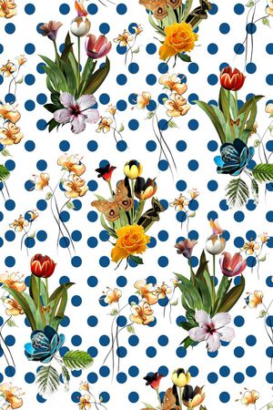 波点印花华亿平台图片