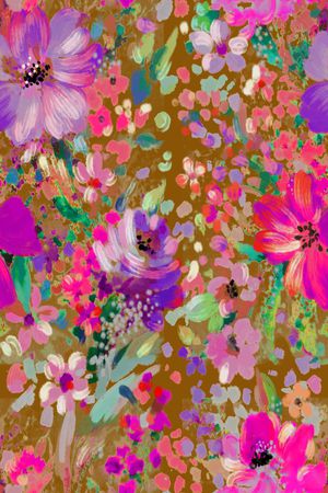 笔触印花华亿平台图片