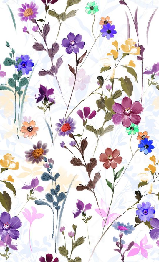 创意手绘印花华亿平台图片