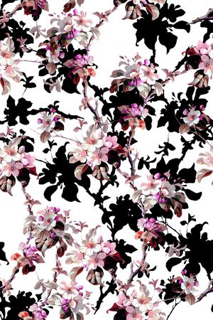 中国风印花华亿平台图片