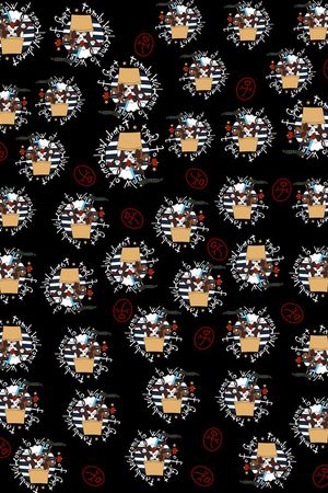 热带风印花华亿平台图片