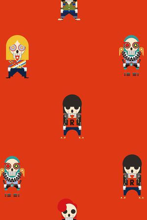 骷髅头印花华亿平台图片