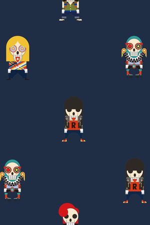 骷髅头印花华亿平台图片