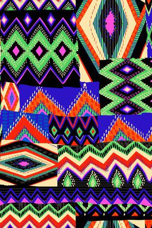 几何印花华亿平台图片