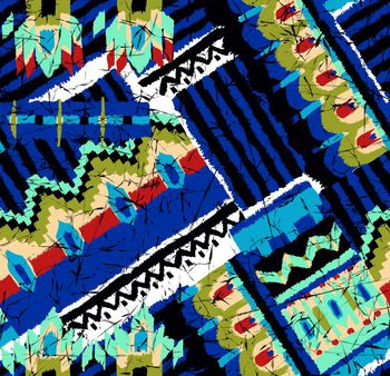 几何印花华亿平台图片