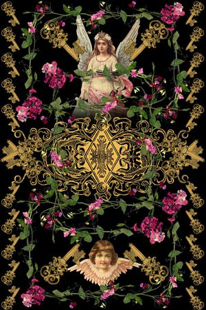 欧式印花华亿平台图片