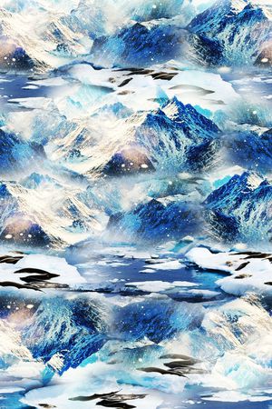 时尚清爽印花华亿平台图片