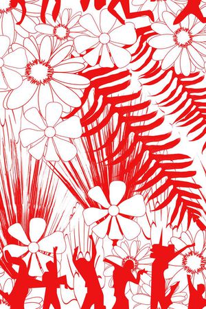 简约印花华亿平台图片