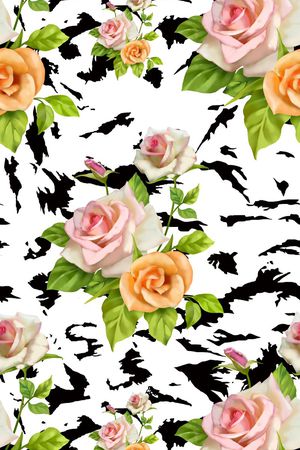 豹纹印花华亿平台图片