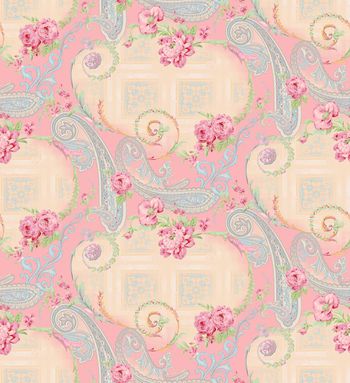 欧式宫廷风印花华亿平台图片