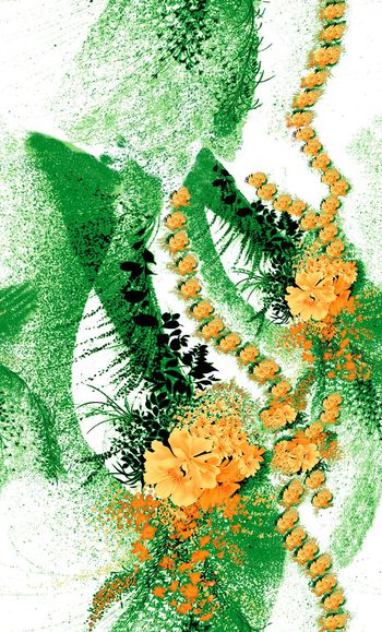 定位花印花华亿平台图片