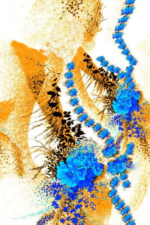 定位花印花华亿平台图片