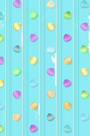 贝壳印花华亿平台图片