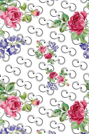 变形虫印花华亿平台图片