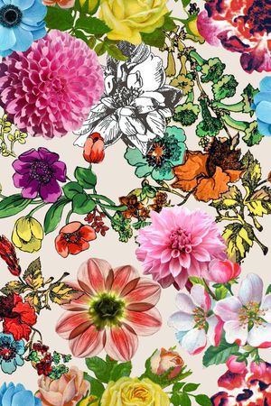 大气时尚印花华亿平台图片