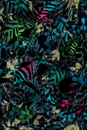 豹纹印花华亿平台图片