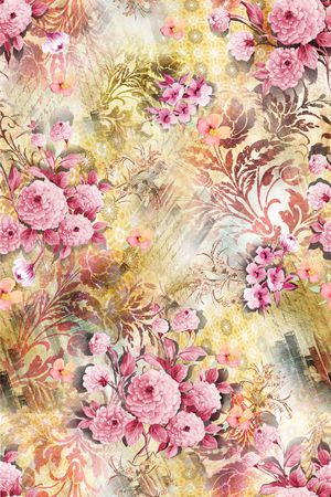 清新印花华亿平台图片