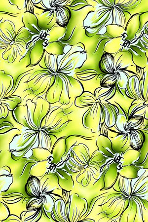 朦胧底纹印花华亿平台图片