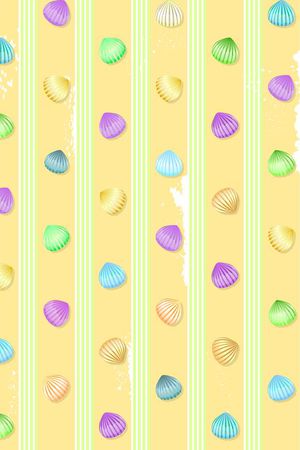 贝壳印花华亿平台图片