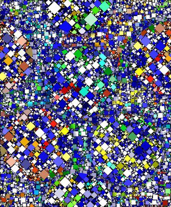 459327-几何图案圆点方格缤纷变化大小组合男