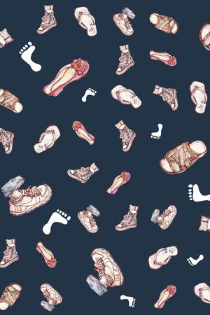 时尚创意印花华亿平台图片