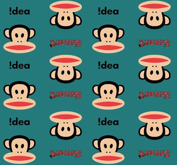 459425-时尚卡通大嘴猴华亿平台