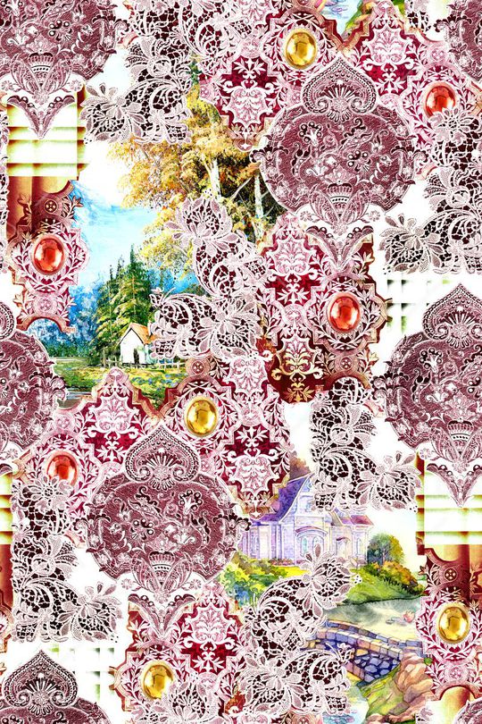 民族风印花华亿平台图片