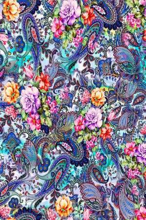 民族风格印花华亿平台图片